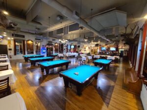 Pool tables in the function space